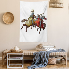 Middle Age Knights Tapestry