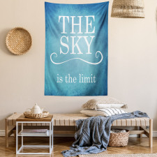 Typography Message Tapestry