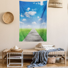 Meadow Countryside Path Tapestry