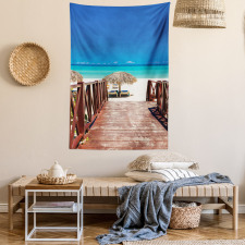 Sandy Beach Resort Tapestry