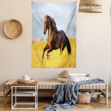 Meadow Mystery Horse Tapestry