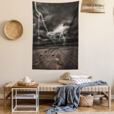 Bolts Across the Sandy Beach Tapestry