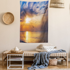 Early Morning Sunrise Tapestry