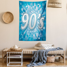 90s Pop Art Star Retro Tapestry