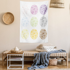 Polka Dots and Rounds Tapestry