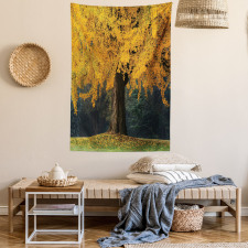 Leaves Tree Autumn Season Tapestry