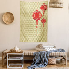 Chinese Baroque Pattern Tapestry