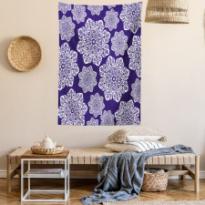 Flora Lace Snowflake Tapestry