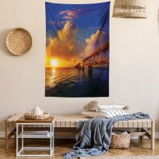 Romantic Scenery Ocean Tapestry