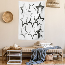 Grunge Art Design Tapestry