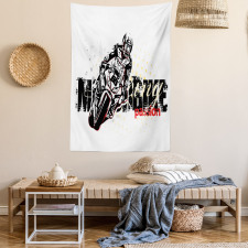 Grungy Race Passion Tapestry