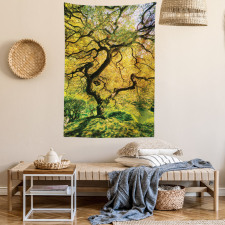 Large Maple with River Tapestry