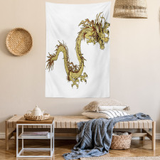 Fire Dragon Astrology Tapestry