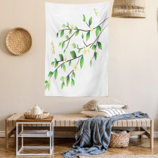 Flower and Dragonflies Tapestry