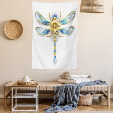 Mechanical Dragonfly Tapestry