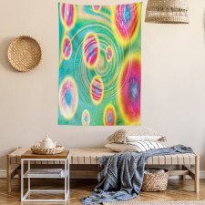 Outer Space Retro Tapestry