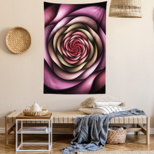 Rose Petals Modern Art Tapestry