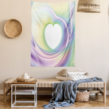 Heart Colorful Tapestry