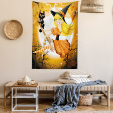 Witch Conceptual Colors Tapestry