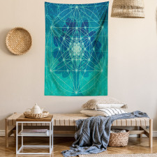 Tree with Shapes Tapestry