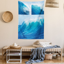 Giant Sea Ocean Waves Tapestry