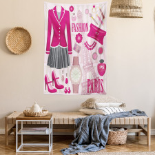 Fashion in Paris Dresses Tapestry