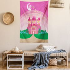Fairytale Castle Princess Tapestry