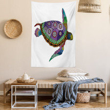 Sea Turtle Animal Tapestry