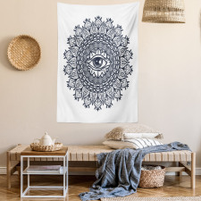 Vintage Tribal Mandala Tapestry