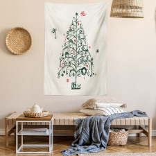 Tree and Fairies Tapestry