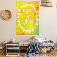 Sun Love Art Tapestry