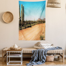 American Desert Cactus Tapestry