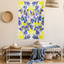 Butterfly Violet Field Tapestry