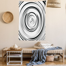 Hypnotic Lines Tapestry