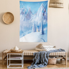 Little House Mountains Tapestry