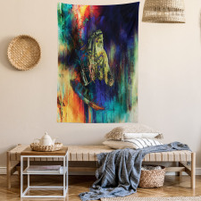 Grunge Tribal Tapestry