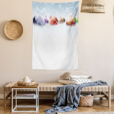 Winter Snow Field Tapestry