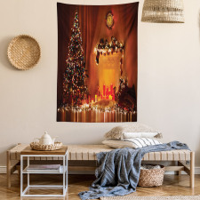 Romantic New Year Tapestry