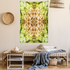 Faded Pleat Fearful Motifs Tapestry