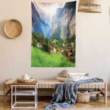 Waterfall Sunlight Tapestry