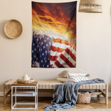 Sunset and Horizon Tapestry