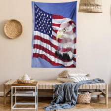 Bless America Flag Tapestry