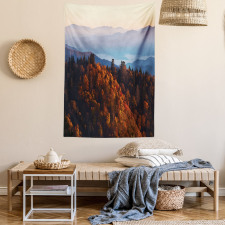 Sunrise Mountains Tapestry