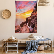 Harbor Sea Shore Sky Tapestry