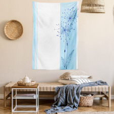 Vertical Long Lines Tapestry