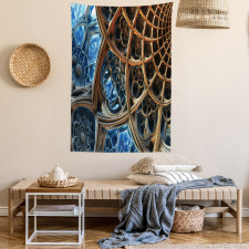 Retro Motif Tapestry