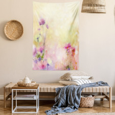 Vintage Magnolia Blooms Tapestry