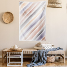 Blurred Stripes Modern Tapestry