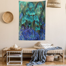 Dreamy Mushroom Tapestry