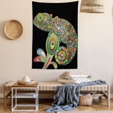 Chameleon Embelished Tapestry